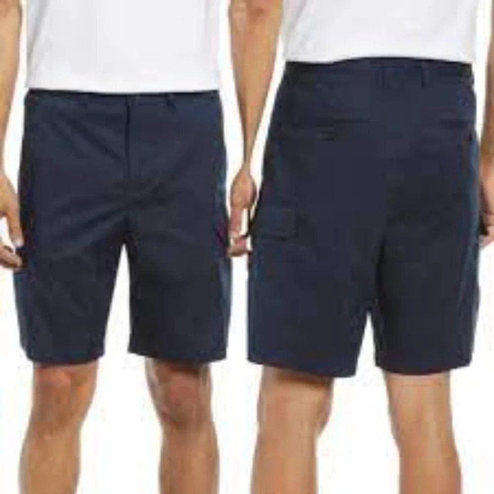 Selected Homme Molke Cargo Shorts in Sky Captain - NEW - Size Small